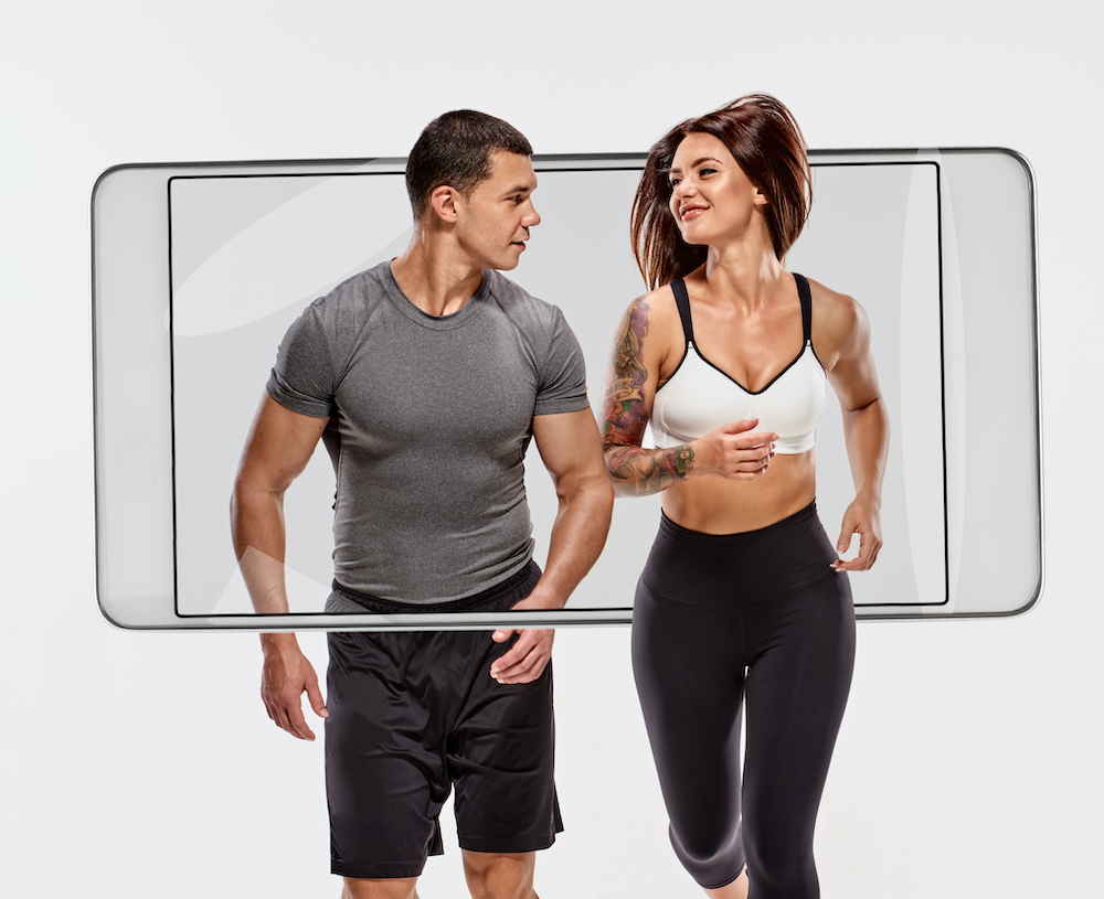 running together virtually