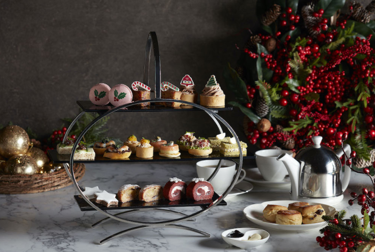 Fullerton Hotel Afternoon Tea Christmas 2020