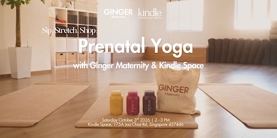 Prenatal Yoga with Ginger Maternity and Kindle Space