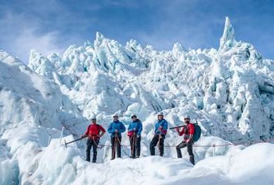 Franz Josef Glacier on New Zealand's West Coast