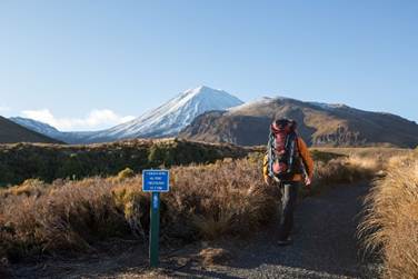 Tongariro Alpine Crossing volcanic landscape