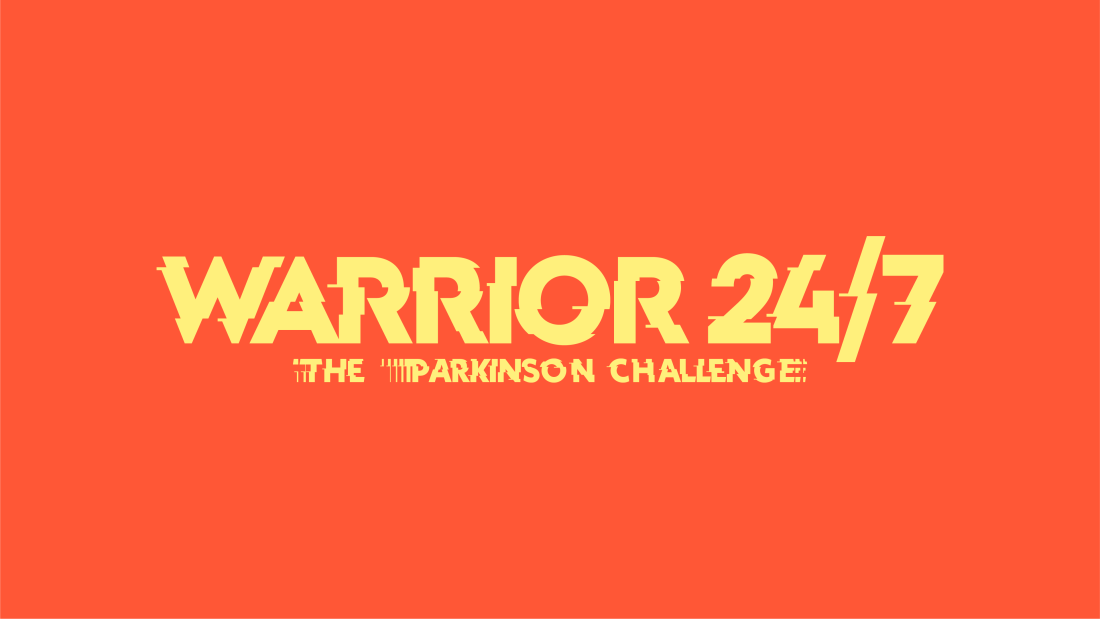 Warrior 24/7 Parkinson's awareness exhibition Singapore campaign logo