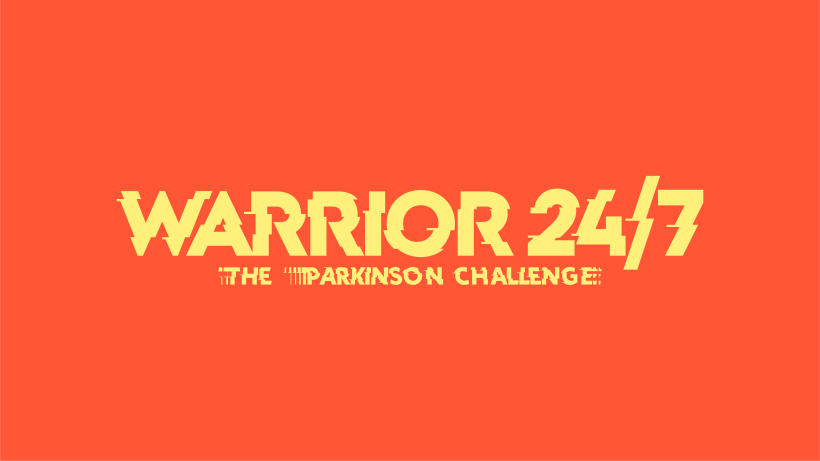 Warrior 24/7 Parkinson's awareness exhibition Singapore campaign logo